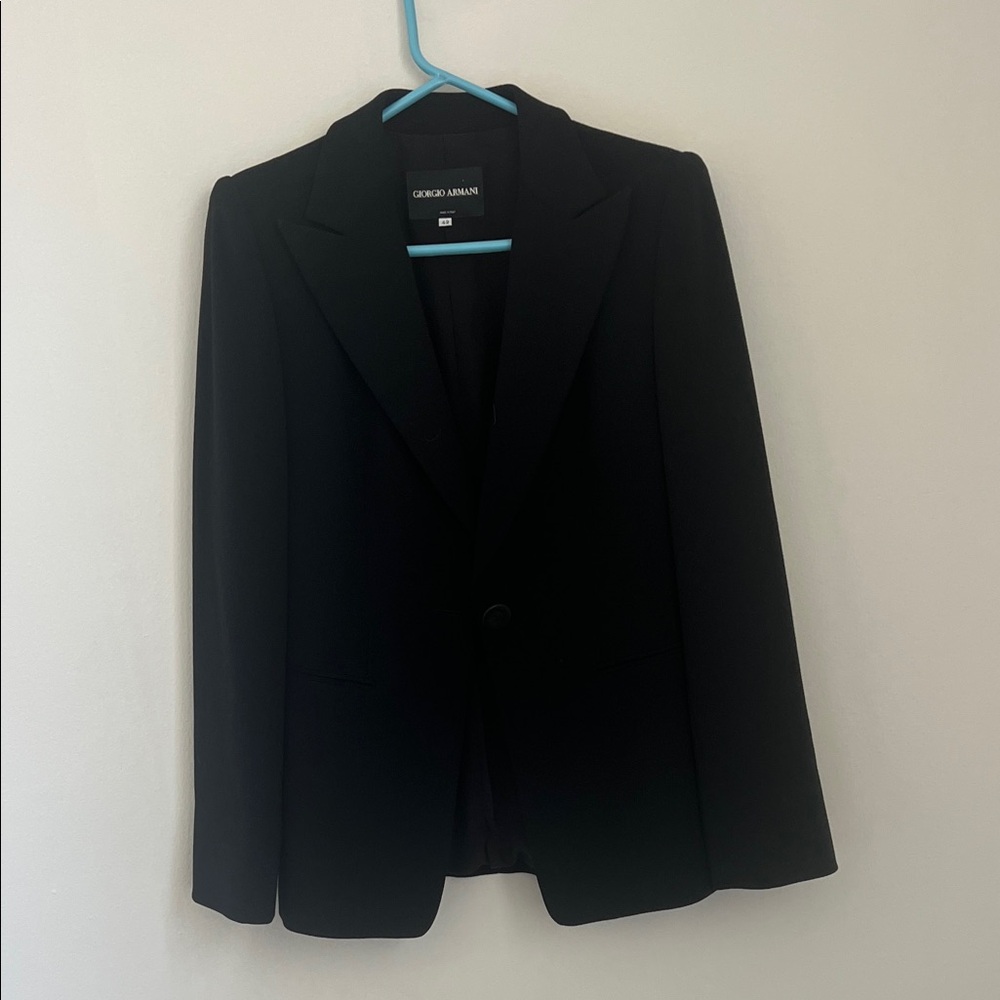 Giorgio Armani Classic Black Jacket